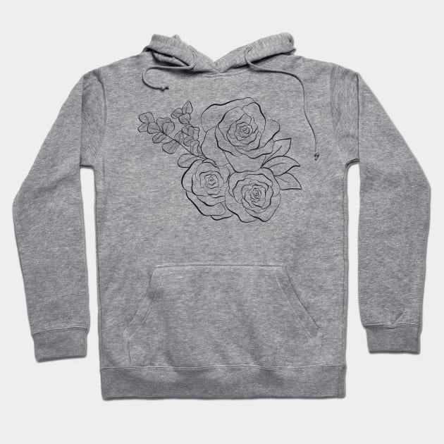 Roses Hoodie by The Letters mdn